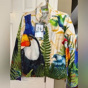 Sassy Jones Nina Beaded Safari Blazer- Kai